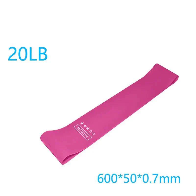 Elastic Resistance Bands Set for Yoga, Pilates, and Strength Training - 5 - Pack - Domotech Services