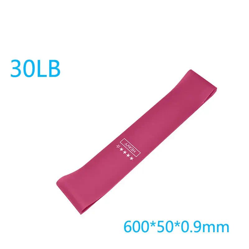 Elastic Resistance Bands Set for Yoga, Pilates, and Strength Training - 5 - Pack - Domotech Services