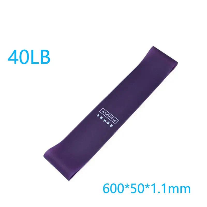Elastic Resistance Bands Set for Yoga, Pilates, and Strength Training - 5 - Pack - Domotech Services