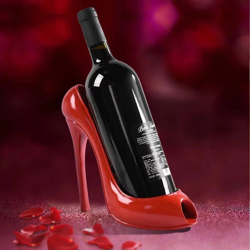 High Heel Shoe Wine Bottle Holder - Domotech Services