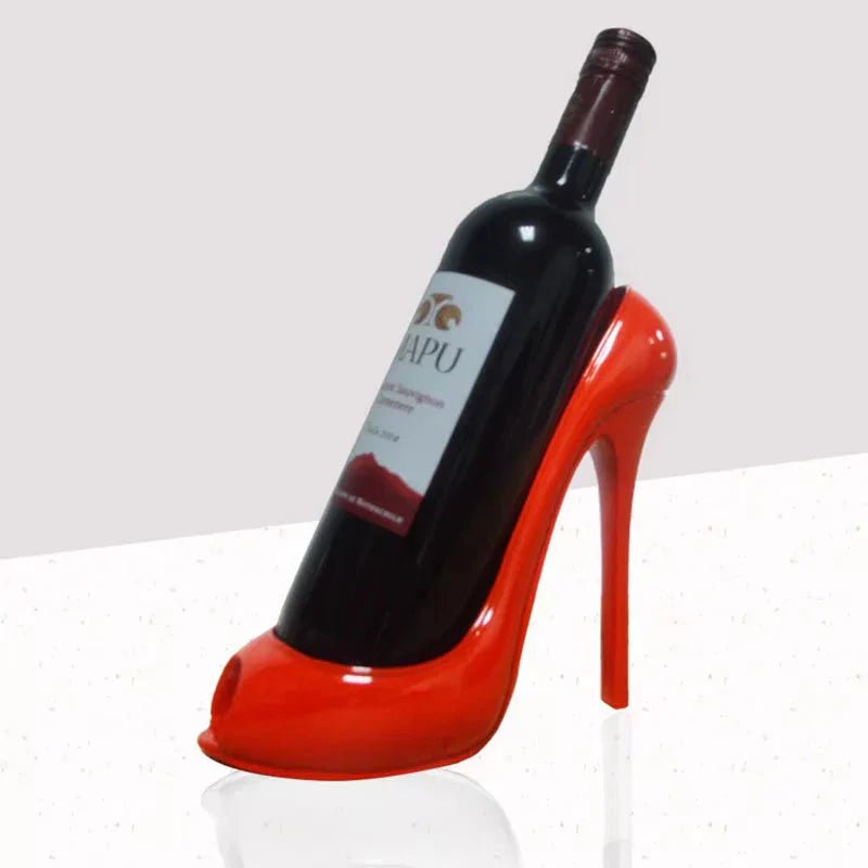 High Heel Shoe Wine Bottle Holder - Domotech Services