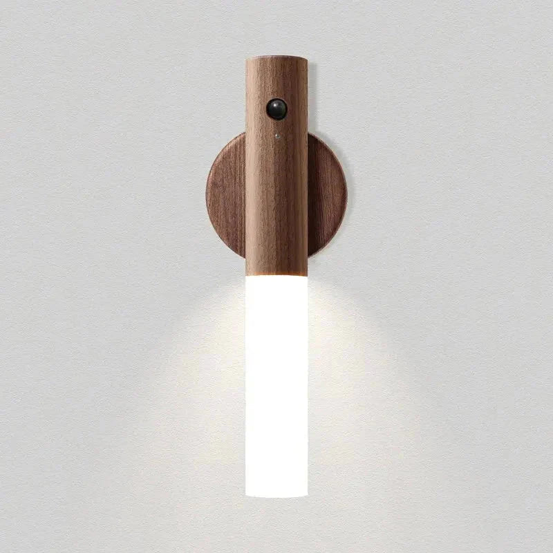 Intelligent Human Body Induction LED Night Light – Rechargeable Wall Light for Corridor, Cabinet, and Toilet - Domotech Services