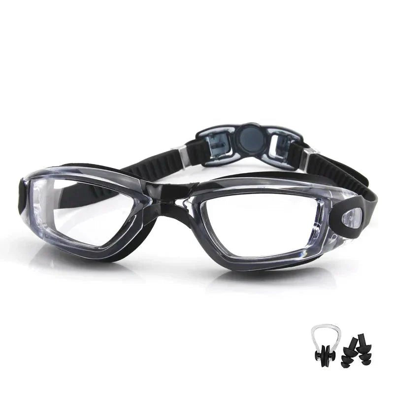 Swimming Goggles for Men & Women – Anti - Fog UV Protection, Waterproof, Adjustable Silicone Swim Goggles for Adults & Kids - Domotech Services