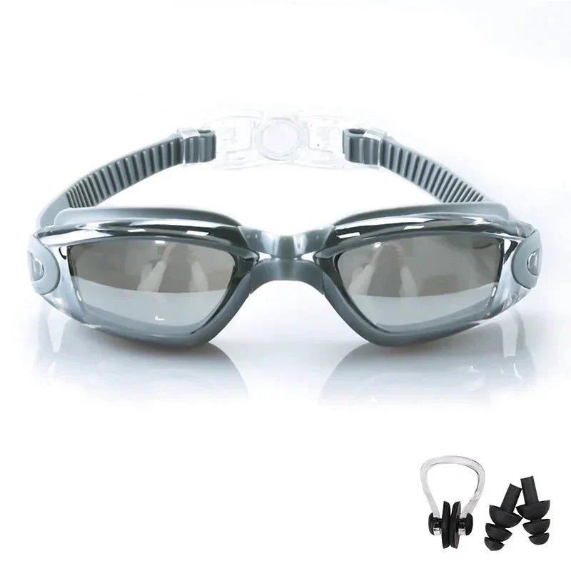 Swimming Goggles for Men & Women – Anti - Fog UV Protection, Waterproof, Adjustable Silicone Swim Goggles for Adults & Kids - Domotech Services