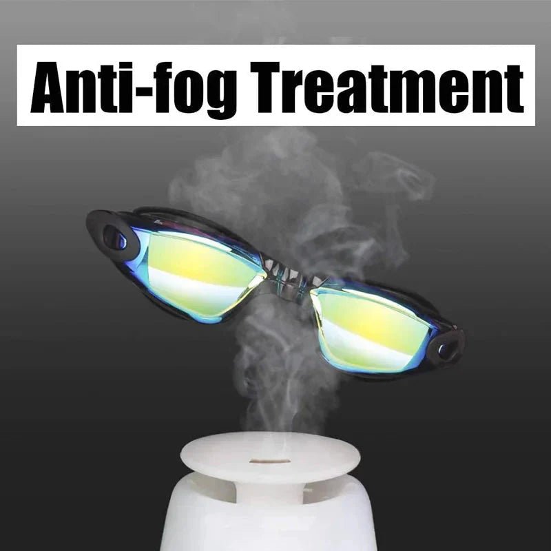 Swimming Goggles for Men & Women – Anti - Fog UV Protection, Waterproof, Adjustable Silicone Swim Goggles for Adults & Kids - Domotech Services