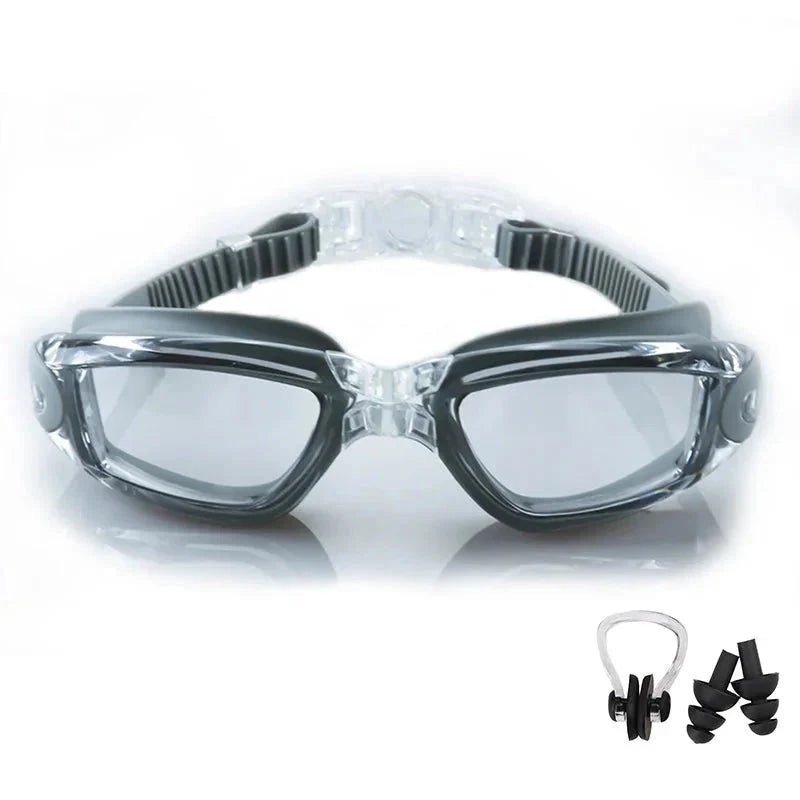 Swimming Goggles for Men & Women – Anti - Fog UV Protection, Waterproof, Adjustable Silicone Swim Goggles for Adults & Kids - Domotech Services