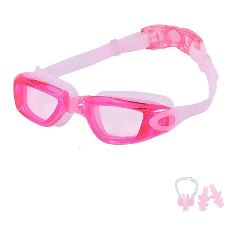 Swimming Goggles for Men & Women – Anti - Fog UV Protection, Waterproof, Adjustable Silicone Swim Goggles for Adults & Kids - Domotech Services