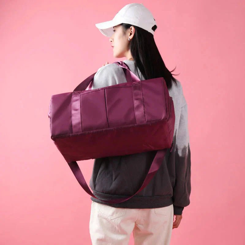 Waterproof Fitness Sports Travel Duffel Bag - Versatile Weekender for Men and Women - Domotech Services