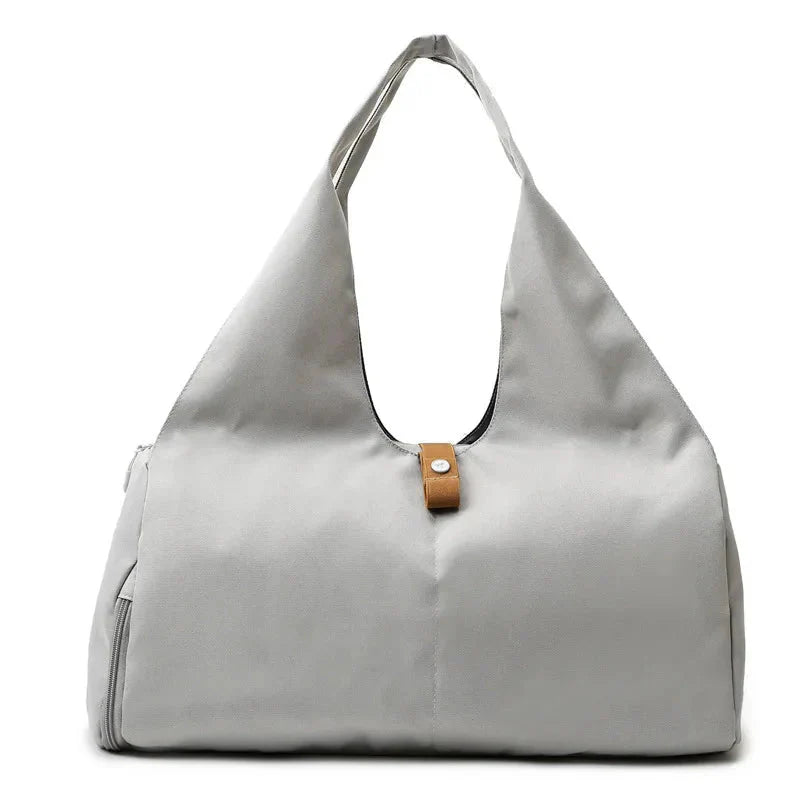 Women'S Multi - Purpose Sports Bag - Waterproof with Shoe Pocket for Yoga, Gym, and Travel - Domotech Services