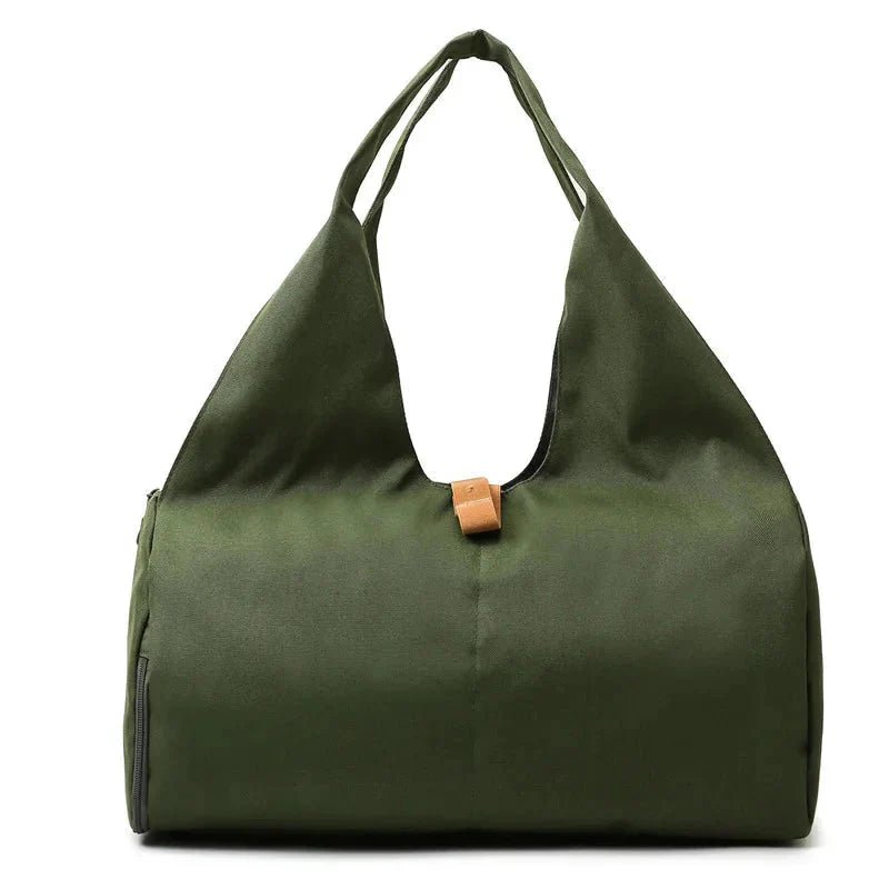 Women'S Multi - Purpose Sports Bag - Waterproof with Shoe Pocket for Yoga, Gym, and Travel - Domotech Services