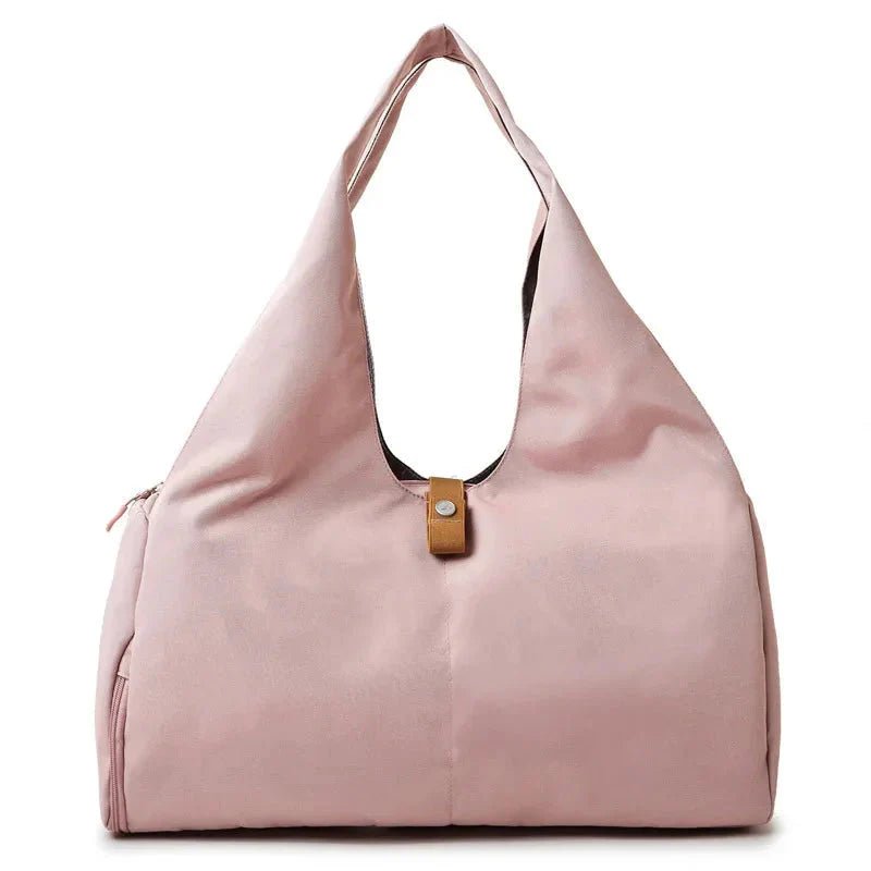 Women'S Multi - Purpose Sports Bag - Waterproof with Shoe Pocket for Yoga, Gym, and Travel - Domotech Services