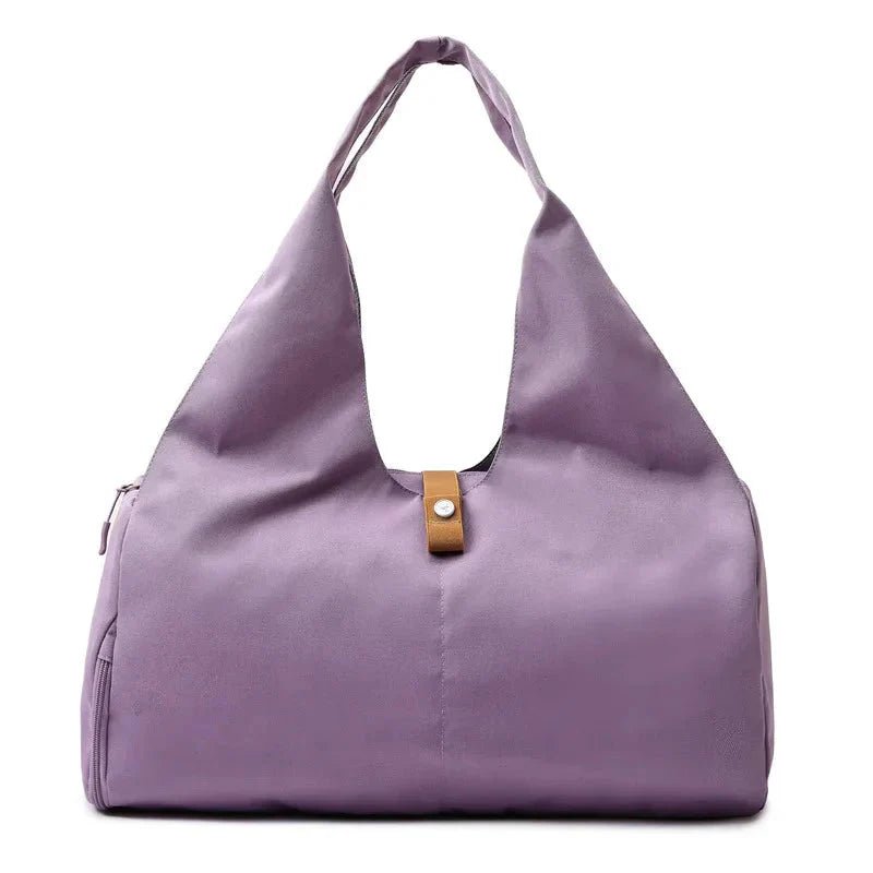 Women'S Multi - Purpose Sports Bag - Waterproof with Shoe Pocket for Yoga, Gym, and Travel - Domotech Services