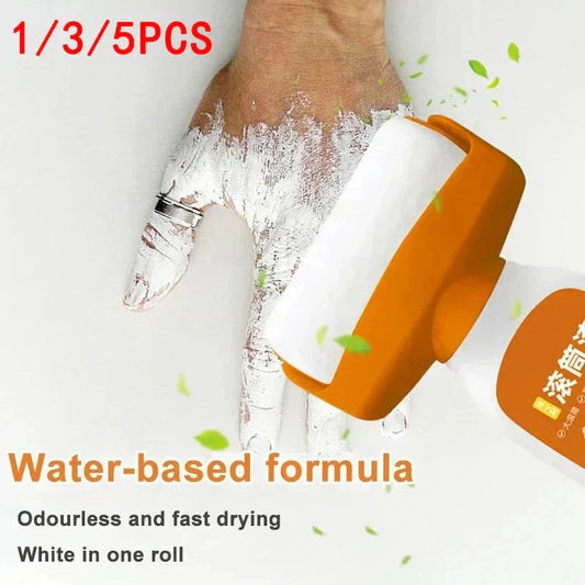 Antibacterial Wall Paint – Strong Repair Latex Paint with Roller Brush for Living Room & Kitchen - Domotech Services