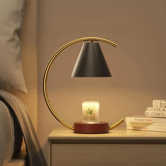 Dimmable Candle Warmer Lamp – Efficient, Flame - Free Fragrance - Domotech Services