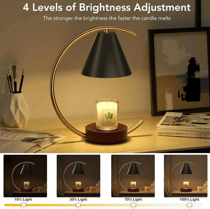 Dimmable Candle Warmer Lamp – Efficient, Flame - Free Fragrance - Domotech Services