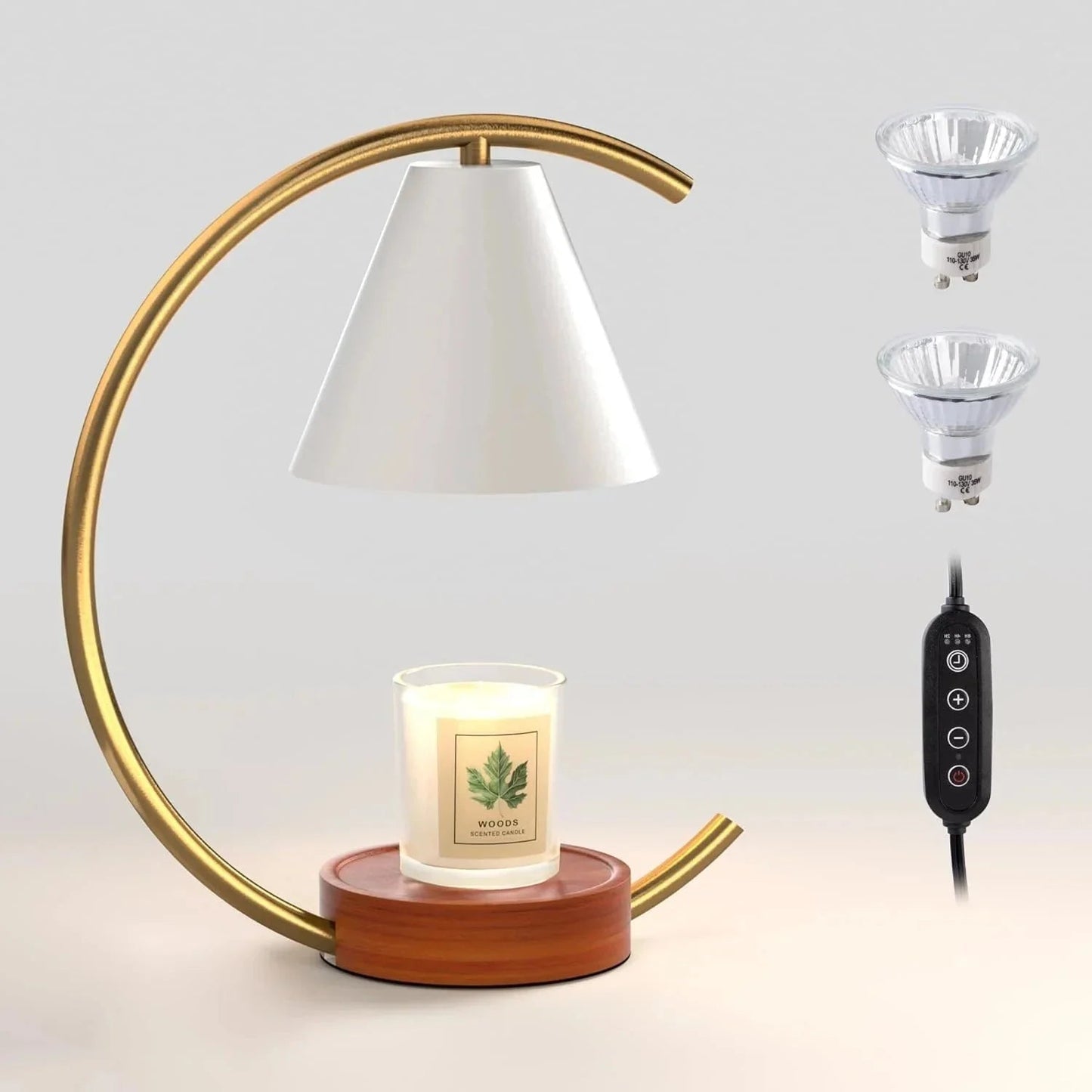 Dimmable Candle Warmer Lamp – Efficient, Flame - Free Fragrance - Domotech Services
