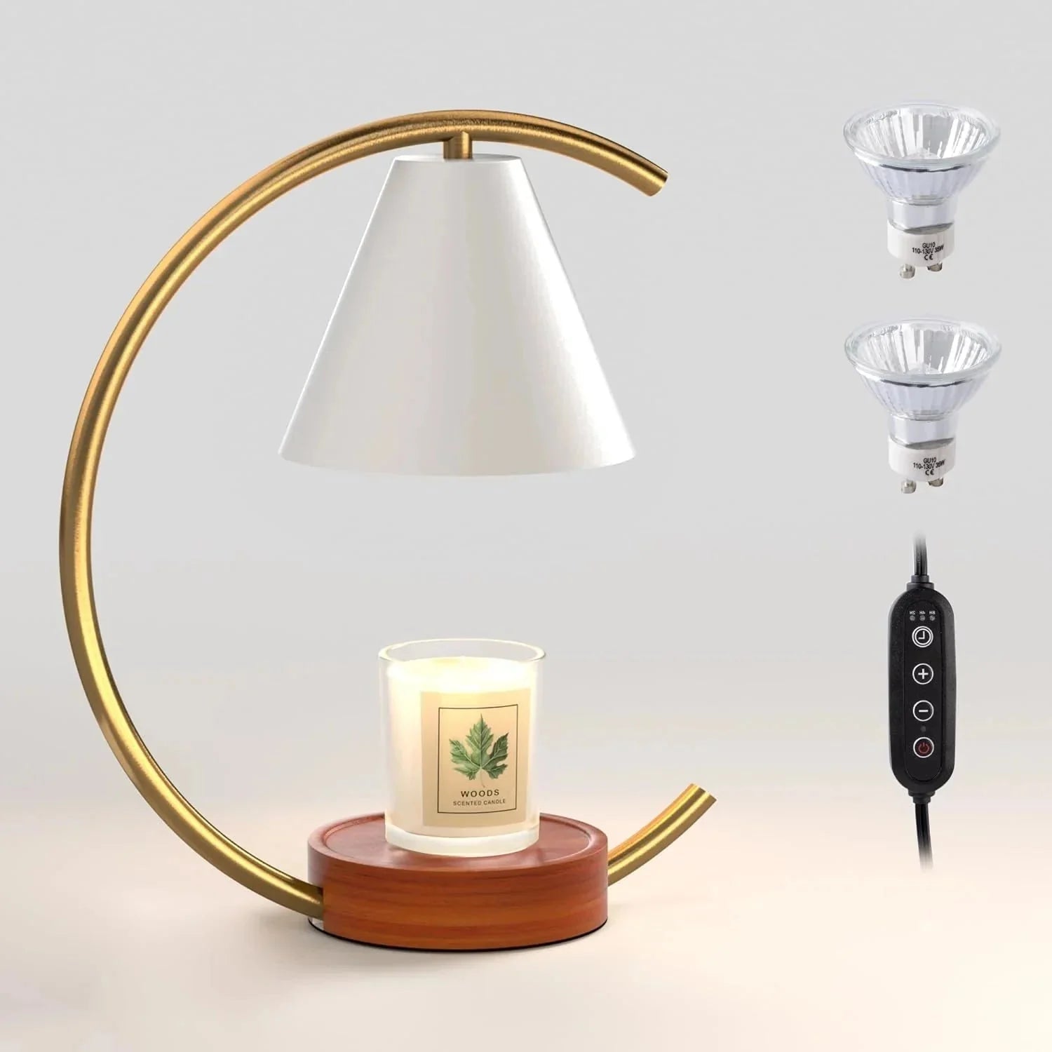 Dimmable Candle Warmer Lamp – Efficient, Flame - Free Fragrance - Domotech Services