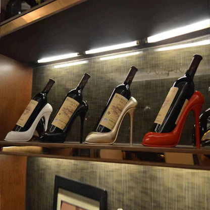 High Heel Shoe Wine Bottle Holder - Domotech Services