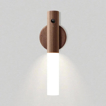 Intelligent Human Body Induction LED Night Light – Rechargeable Wall Light for Corridor, Cabinet, and Toilet - Domotech Services