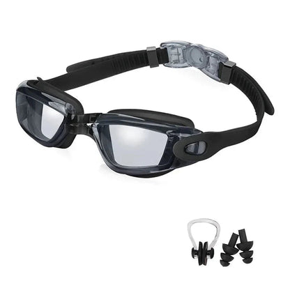 Swimming Goggles for Men & Women – Anti - Fog UV Protection, Waterproof, Adjustable Silicone Swim Goggles for Adults & Kids - Domotech Services