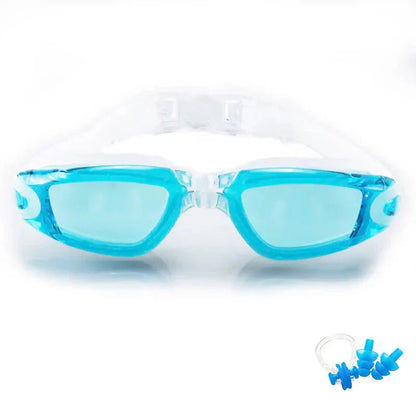 Swimming Goggles for Men & Women – Anti - Fog UV Protection, Waterproof, Adjustable Silicone Swim Goggles for Adults & Kids - Domotech Services