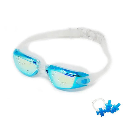 Swimming Goggles for Men & Women – Anti - Fog UV Protection, Waterproof, Adjustable Silicone Swim Goggles for Adults & Kids - Domotech Services