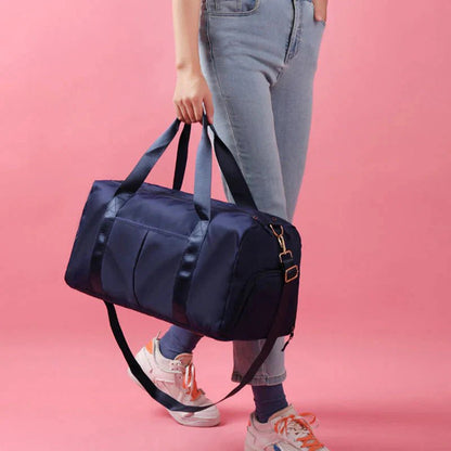 Waterproof Fitness Sports Travel Duffel Bag - Versatile Weekender for Men and Women - Domotech Services