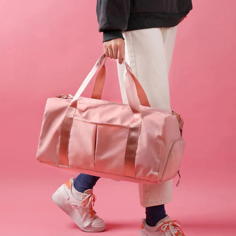 Waterproof Fitness Sports Travel Duffel Bag - Versatile Weekender for Men and Women - Domotech Services