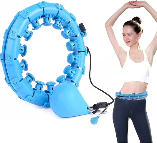 Weighted Hula Hoop – Adjustable Fit Hoop for Weight Loss - Domotech Services