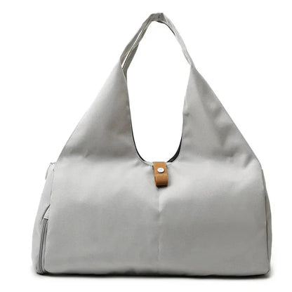 Women'S Multi - Purpose Sports Bag - Waterproof with Shoe Pocket for Yoga, Gym, and Travel - Domotech Services