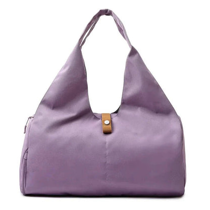 Women'S Multi - Purpose Sports Bag - Waterproof with Shoe Pocket for Yoga, Gym, and Travel - Domotech Services